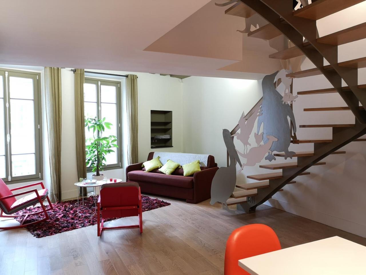 Beautiful Duplex In The Center Of Paris 아파트 외부 사진